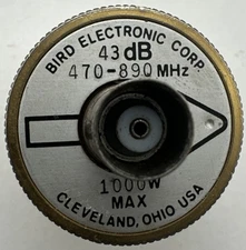 Bird 43 Thruline WattMeter Sampler Element 1000W 470-890MHz 43dB Adjustable