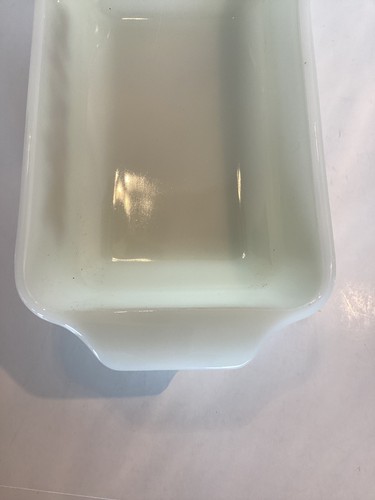 Vintage Anchor Hocking Nature’s Bounty 1qt. Glass Loaf Pan. USA - Picture 9 of 14