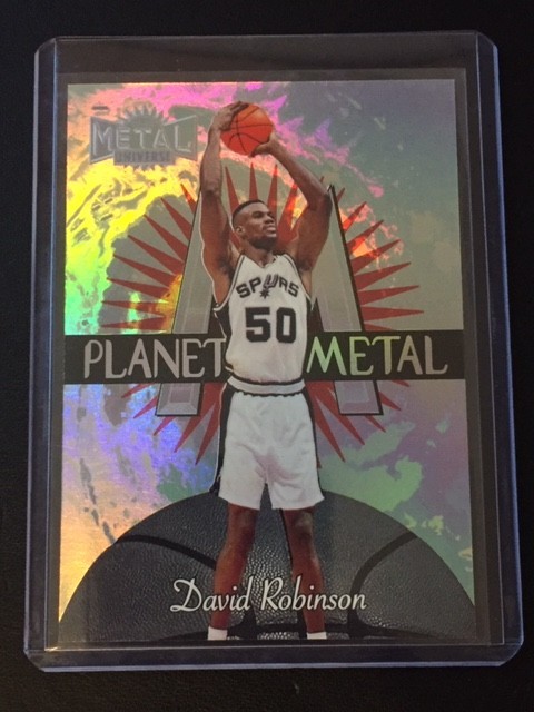 1997-98 Metal Universe - Planet Metal David Robinson #13 PM