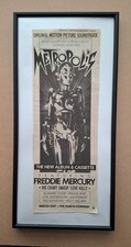 Metropolis-Freddie Mercury Original UK Press Advert 1984