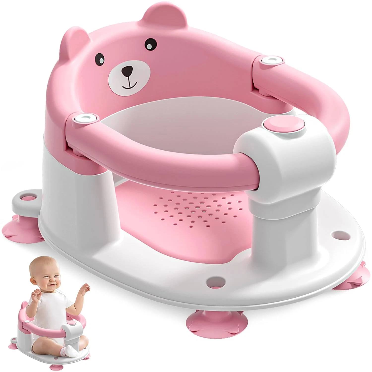 Baby Bath Seat for Babies 6 Months & Up, Non-Slip Toddler Bath Seats for Babies
Opens in a new windo