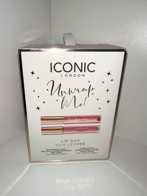 FAST SHIPPING - Iconic London Lip Plumping Gloss PEEK-A-BOO and SHE'S A PEACH