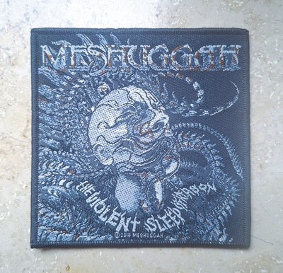 PATCH / AUFNÄHER - MESHUGGAH - THE VIOLENT SLEEP OF REASON - PROGRESSIVE METAL