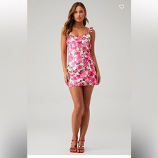 SHOW ME YOUR MUMU ROSA RUFFLE MINI DRESS Retail: $198