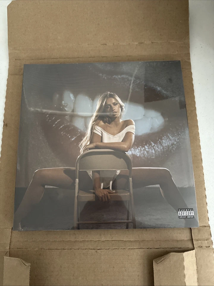 Tate McRae So Close To What Purple Gold Swirl Vinyl LP Alt. Art W/ Signed Poster - Image 2 of 3