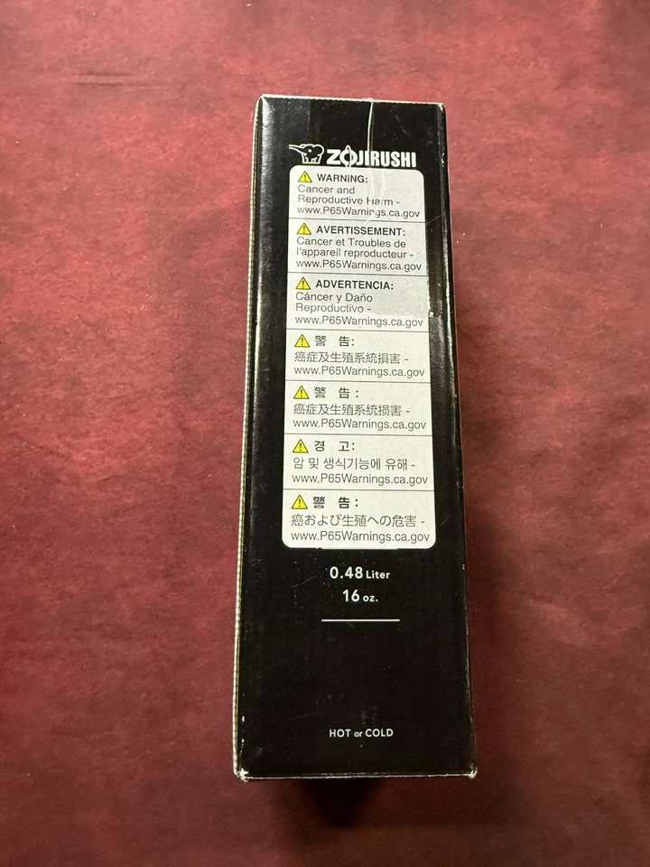 Garrafa Zojurushi SM-S Series 16 oz 0,48 litros rosa pérola - Imagem 3 de 4