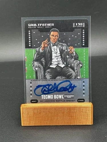 2026 Bo Jackson Battle Arena Tecmo Bowl Gaultfather Willie Gault Steel Ink Auto