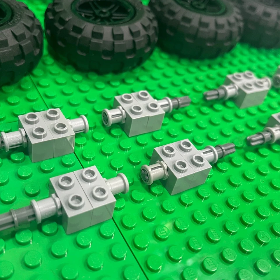 Lego Technic Ruedas (55976) (56145) Neumáticos Globo Para Coche Camión Grande 56x26: 8X Foto 3 de 3