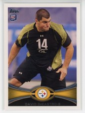 2012  Topps #32 David DeCastro RC Pittsburgh Steelers