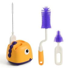 Vicloon Baby Flaschenbürste Set mit Aufbewah...