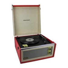 Crosley Dansette Series CR6233A-RE Portable Turntable   Retro Style Record Playe