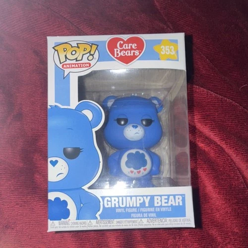 Funko Pop! Vinyl Care Bears Grumpy Bear #353 Animation Collection Figure