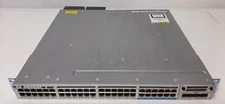 Cisco Catalyst 3850 48 Port Gigabit Switch 12x MultiGigabit WS-C3850-12X48UL-E