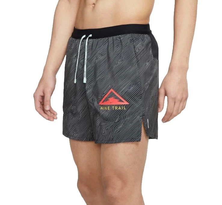 Nike Trail Shorts Mens 2XL XXL 4.5” Flex Stride Running Pocket CQ7949-010 RARE