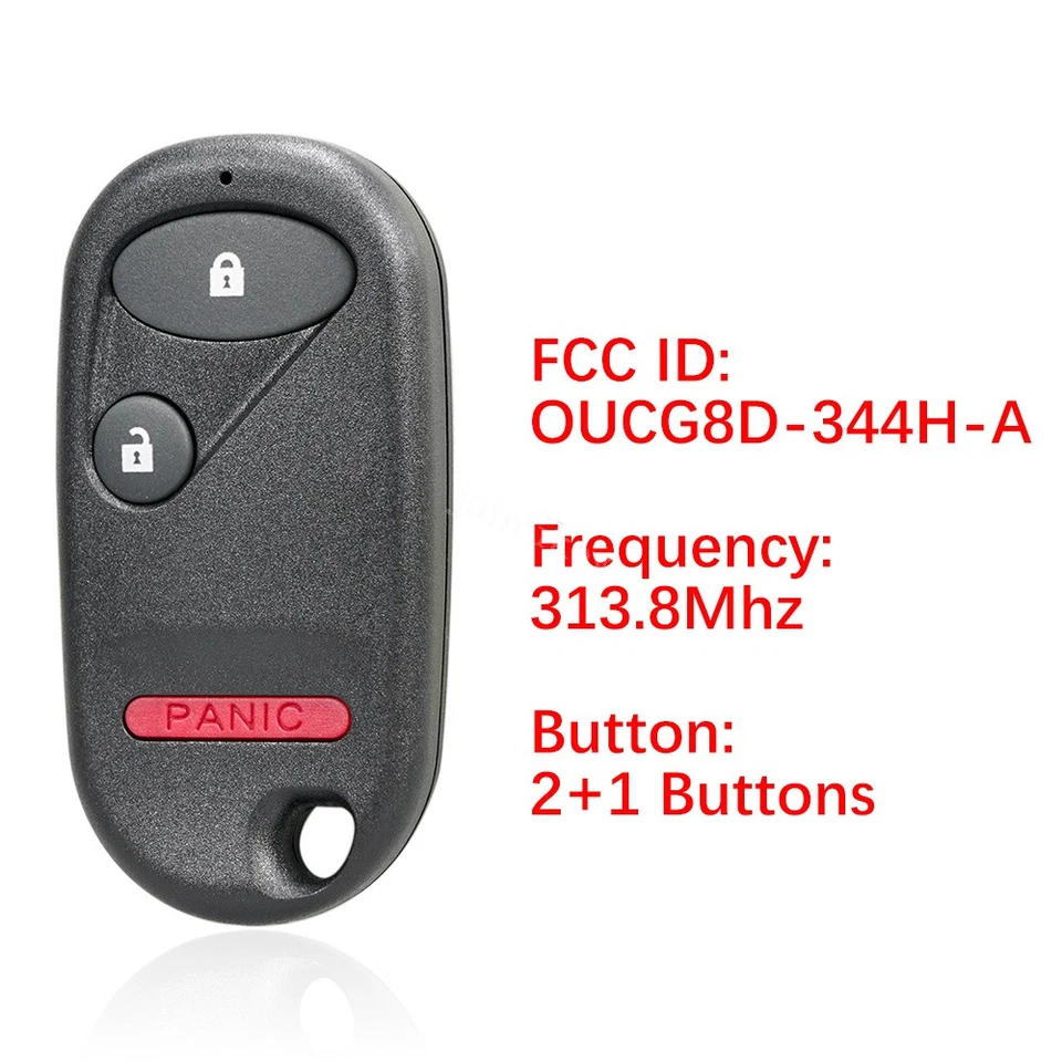 Para Honda CR-V 2002 2003 2004 - Entrada sin llave coche control remoto llavero transmisor 3B Foto 2 de 4