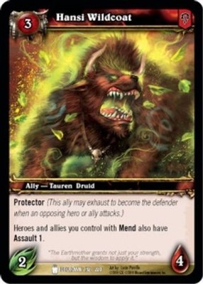 Hansi Wildcoat - Icecrown - World of Warcraft TCG