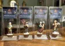 LEMAX CAROLE TOWNE CHRISTMAS  VILLAGE ACCESSORIES THE ORCHESTRA FOUR PIECE LOT!