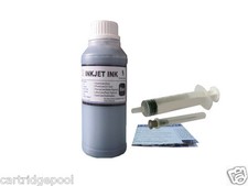 10 oz black Refill Ink syringe for All Hp Inkjet Printer Cartridge