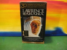 Lawrence of Arabia 30th Anniversary Collector's Edition Epic Film 2 VHS tape Set
