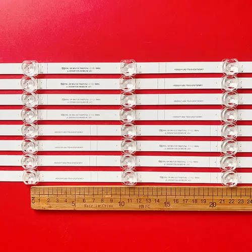 LED strips for Toshiba 55C350KU JL.D550A1330-003BS-M_V01 SVH550FA1 HD550Y1U62 - Picture 4 of 9
