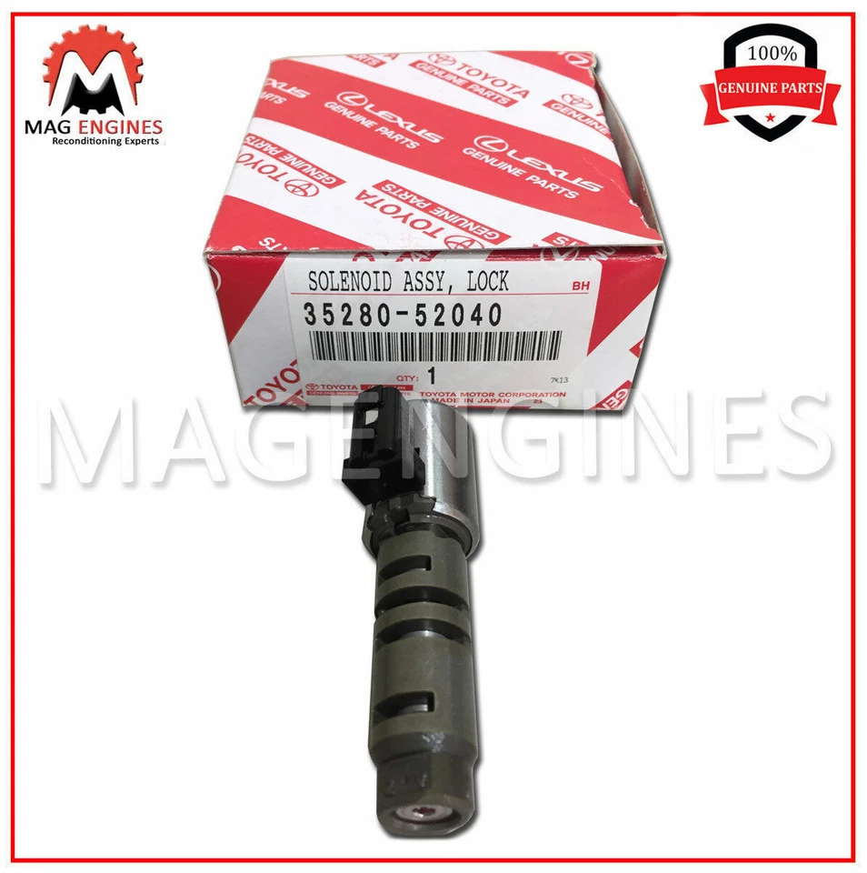 35280-52040 GENUINE OEM SOLENOID ASSY, LOCK UP CONTROL 3528052040 - Изображение 4 из 4