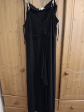 Beautiful Black Long Dress Size 18