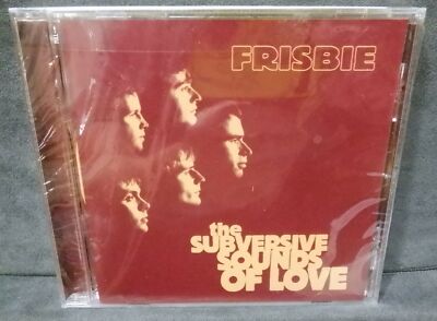 Subversive Sounds of Love by Frisbie CD 2000 Pop Rock New Sealed