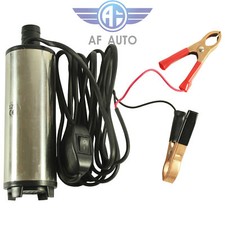 DC 12V Electric Submersible Transfer Pump Fuel Diesel Water Oil 30L/MIN