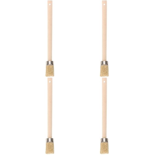 4pcs Striker Brush Tire Grease Brush Applicator Brush Type Repair Tool