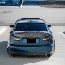 Smoked LED Tail Light For Lexus IS250/IS350/IS-F sedan 2006-2013 Rear Lamp LH+RH