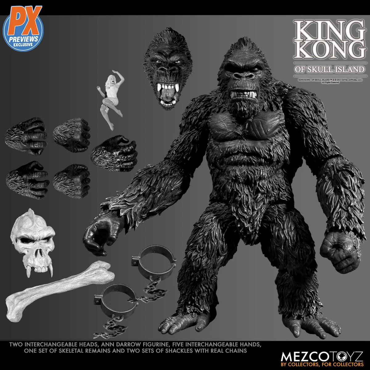 Mezco king kong clearance