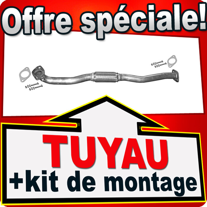 Tuyau d'échappement anti-vibration pour réparer le bruit de moteur Hyundai Tucson 2.0i 141CH