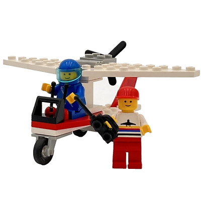 LEGO Town 6529 Ultra Lite Vintage Set 1990 Legoland 99% Complete