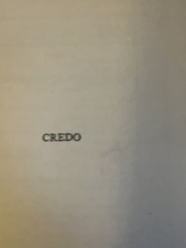 Credo. 1926 (First Edition) - Picture 2 of 11