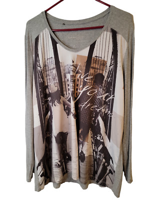 Samoon By Gerry Weber Size 2X Womens Top Live Your Dreams Tunic