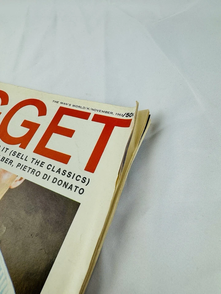 Мужской журнал Nugget том 5 No 8 The Man's World ноябрь 1963, Элиа Казань - Изображение 2 из 4