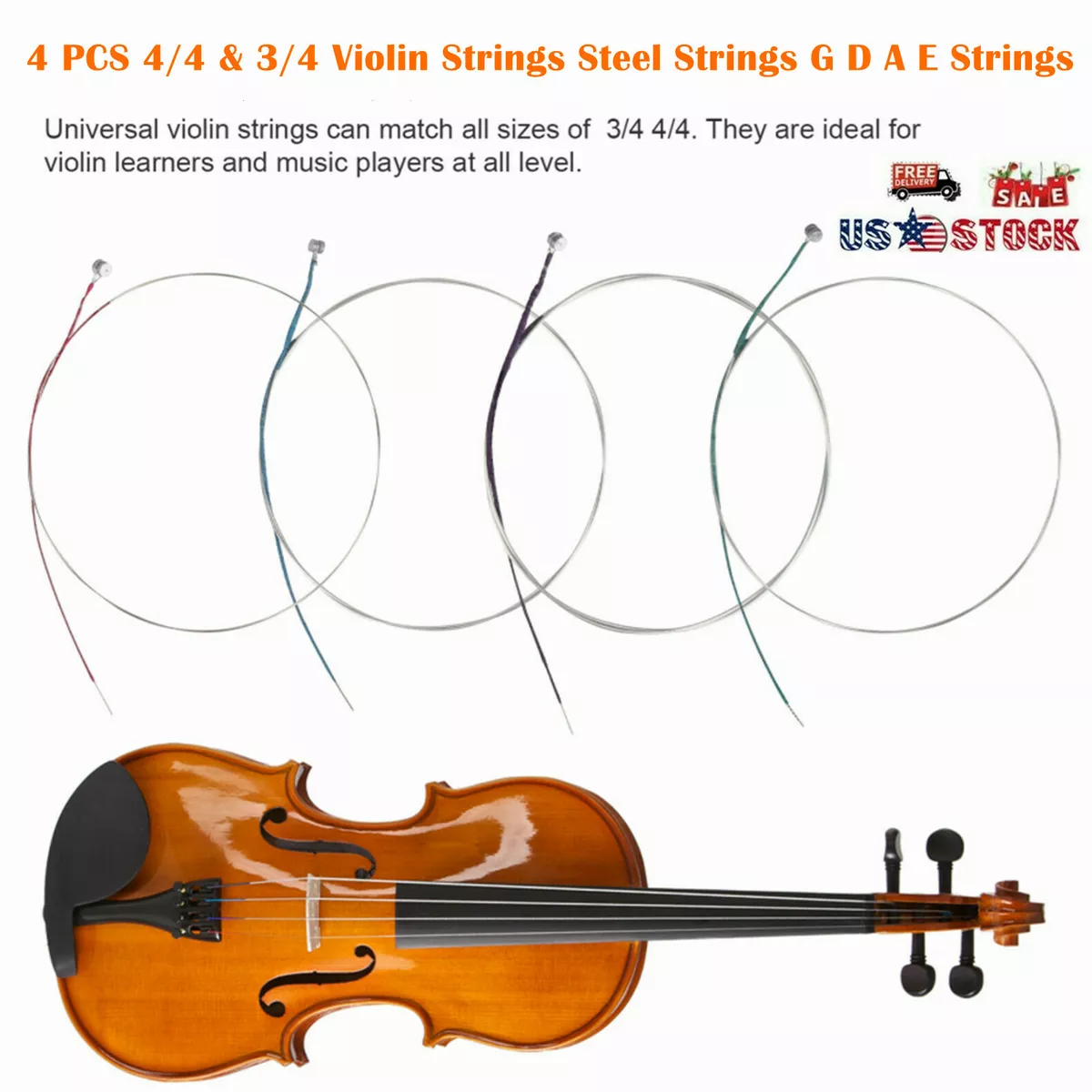 Fiddle strings on sale