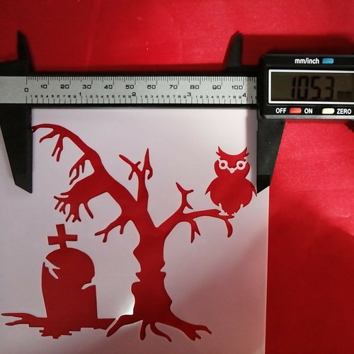 Halloween Stencil Witch Ghost Haunted House Pumpkins Skeletons Bones Bats Craft - Picture 99 of 231