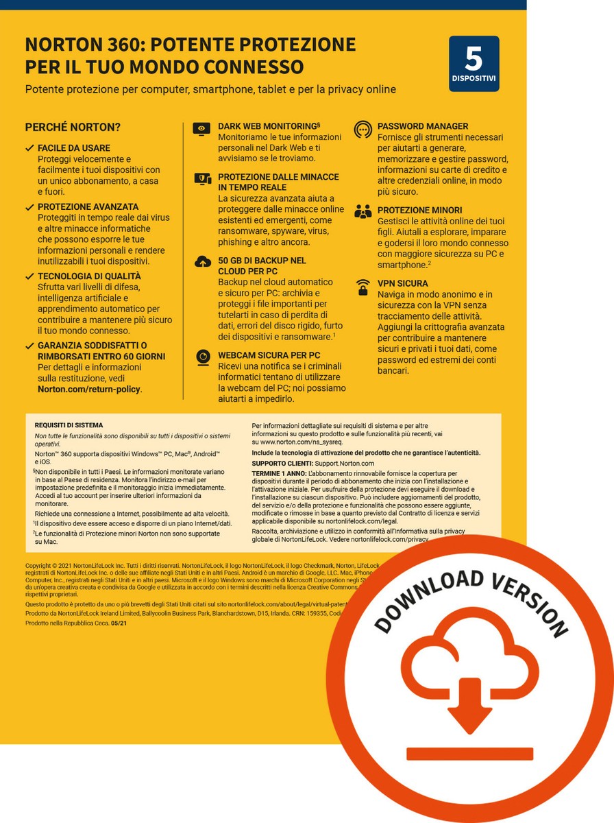 Microsoft 365 Personal Norton 360 Deluxe | 3 Dispositivi - Foto 7