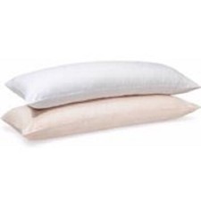 Body pillow cover - 2 pack White and metallic pink - Room essentials New