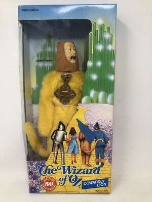 Wizard Of Oz Cowardly Lion Doll 50th Anniversary