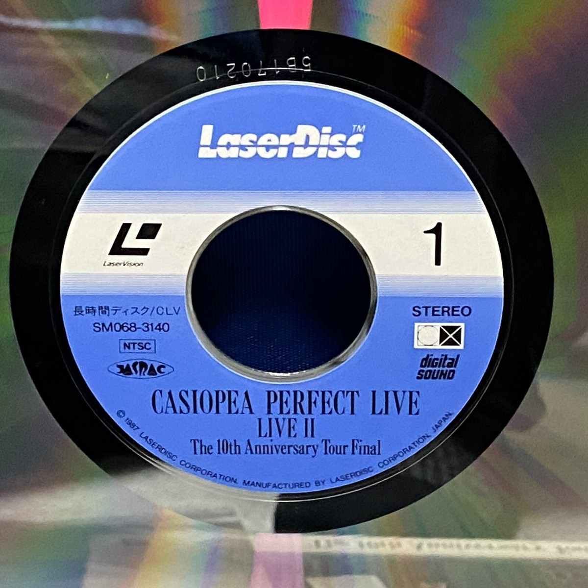 Casiopea Perfect Live Live II LD Laserdisc Japan 10th SM037