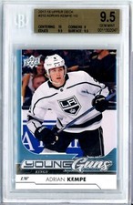 2017-18 Upper Deck Young Guns #210 Adrian Kempe RC - BGS 9.5 GEM MINT