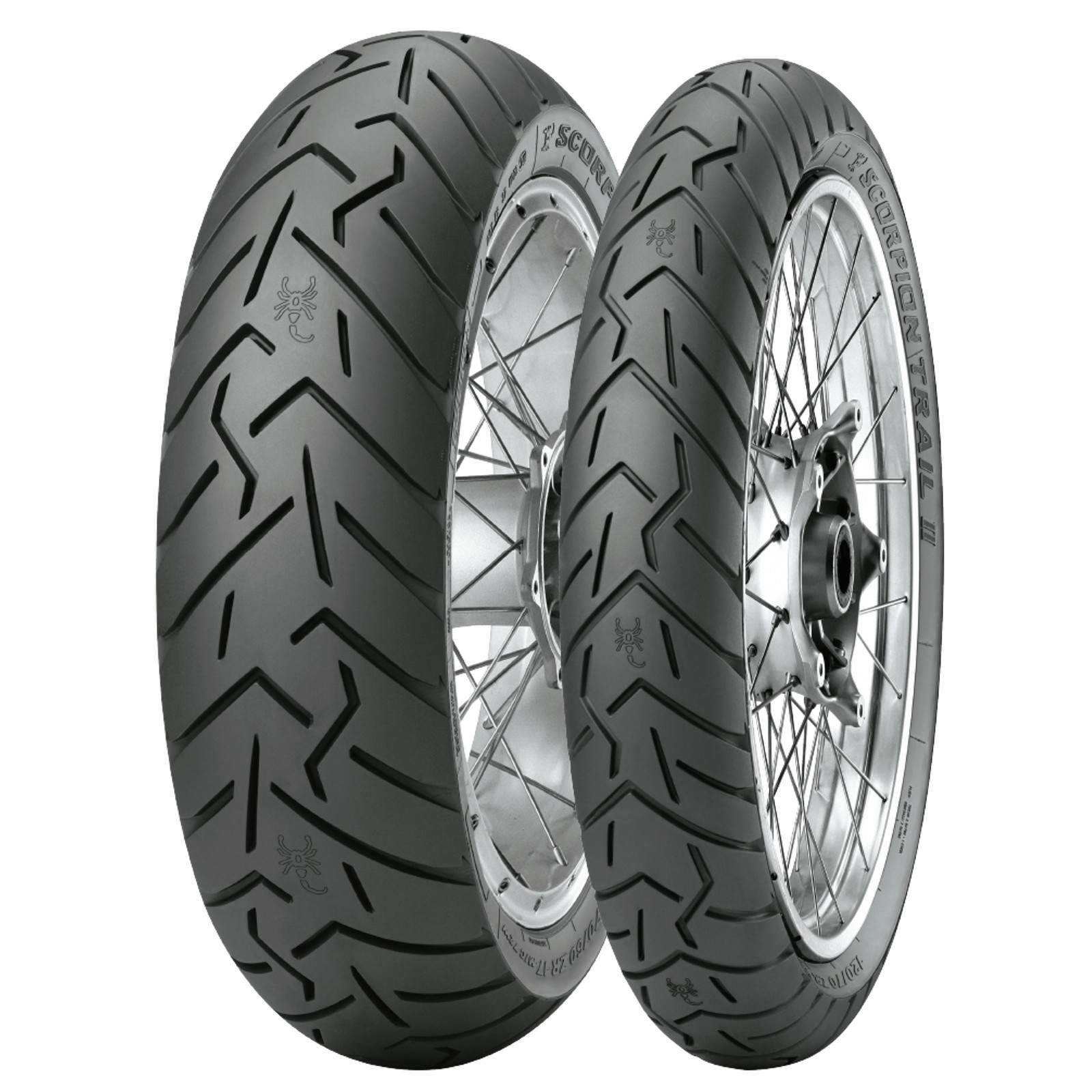 90/90-21 150/70-17 GOMME PIRELLI SCORPION TRAIL 2 TRIUMPH SCRAMBLER 1200 2024