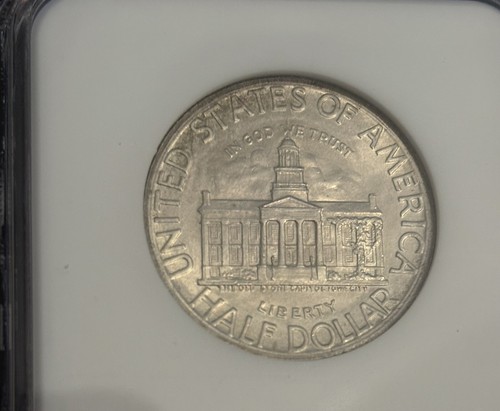 1946 IOWA COMMEMORATIVE HALF DOLLAR NGC MS67 NICE COIN! - Picture 5 of 6