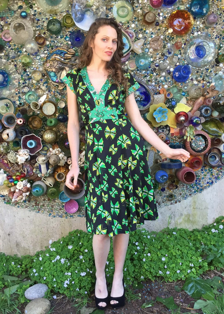 Issa shop butterfly dress