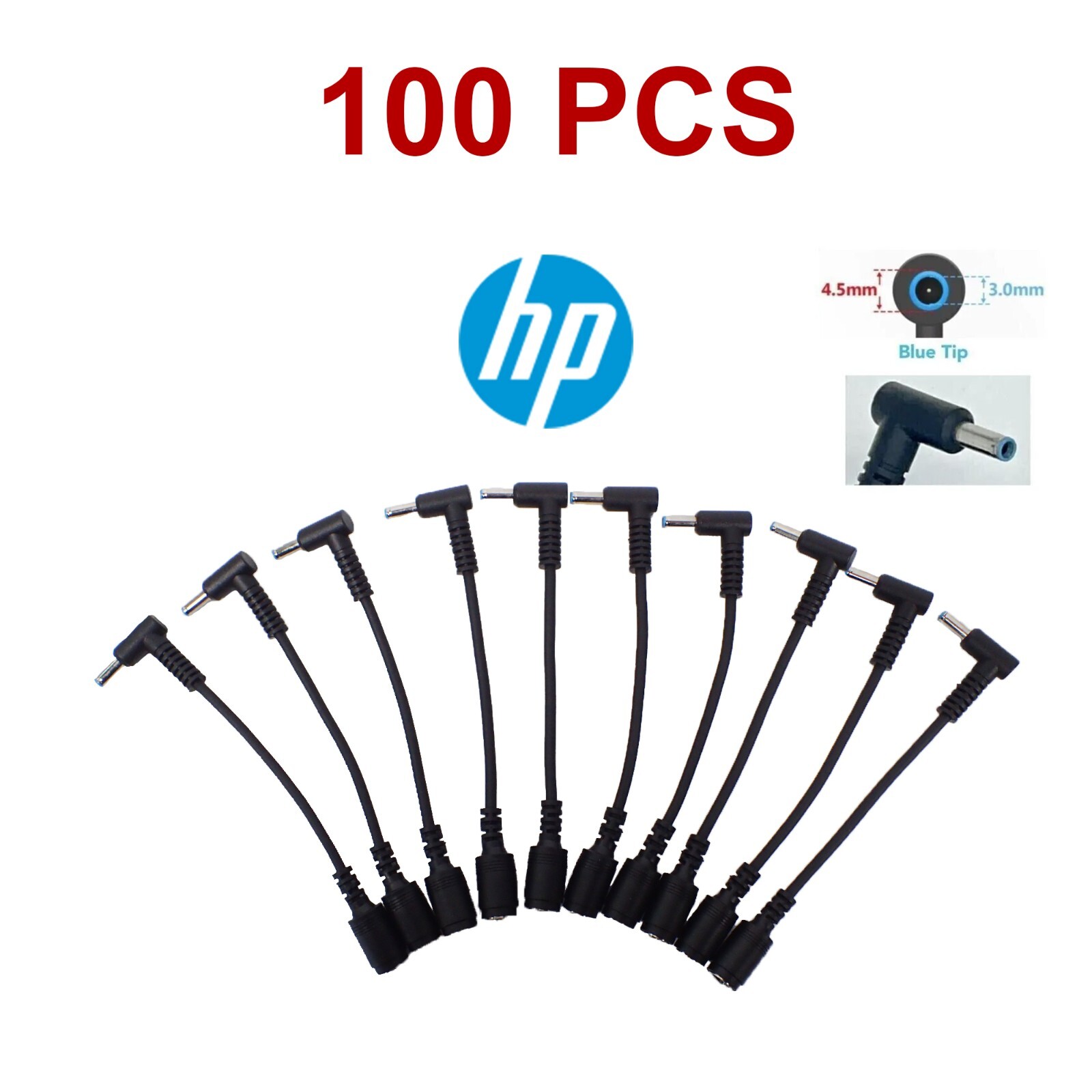 Converter Cable 7.4mm To 4.5mm Blue Small Tip