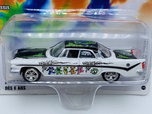 Johnny Lightning Grateful Dead 1959 Desoto Fireflite Not Mint Sticker Mark Card - Picture 2 of 3