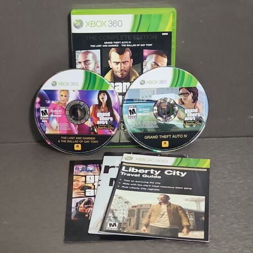 Grand Theft Auto IV 4 Episodes From Liberty City Complete Edition (Xbox 360) GTA