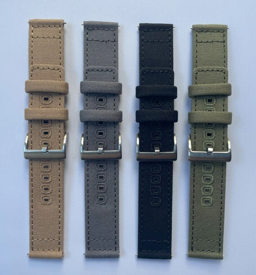 BYOP 快速释放帆布肩带 - 22 毫米 — 第 2/4 张图片